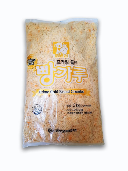 서울식품 코알라 프라임골드 빵가루 2kg x 3개